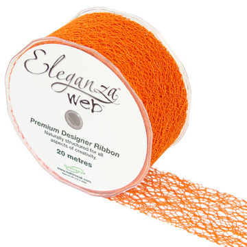 Web Ribbon 50mm x 20m Orange No.04 - Ribbons